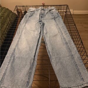 Maurices Women's Light Blue Flare Jeans